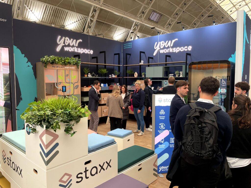 Your Workspace's stand at the Workspace Design Show 2025.